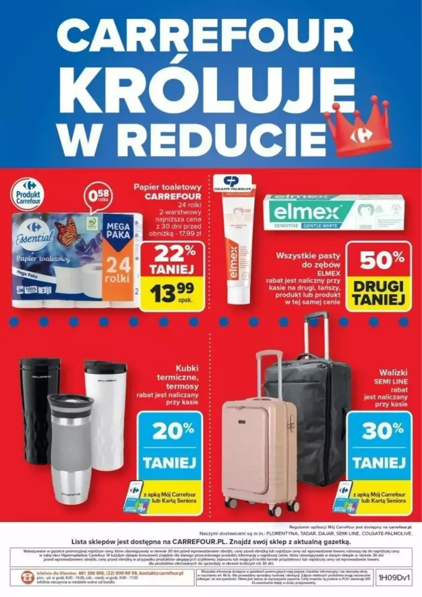 Gazetka promocyjna Carrefour - ważna 24.02 do 01.03.2025 - strona 4 - produkty: Colgate, Fa, Feta, Keen, Klej, LG, Ser, Tyskie