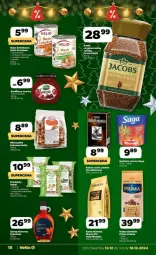 Gazetka promocyjna Netto - Gazetka - ważna od 18.12 do 18.12.2024 - strona 10 - produkty: Pistacje, Kawa ziarnista, Saga, Kawa mielona, Kawa, Herbata czarna, Konfitura, Prima, Syrop, Jacobs, Woseba, Herbata, Mieszanka bakaliowa, Helio