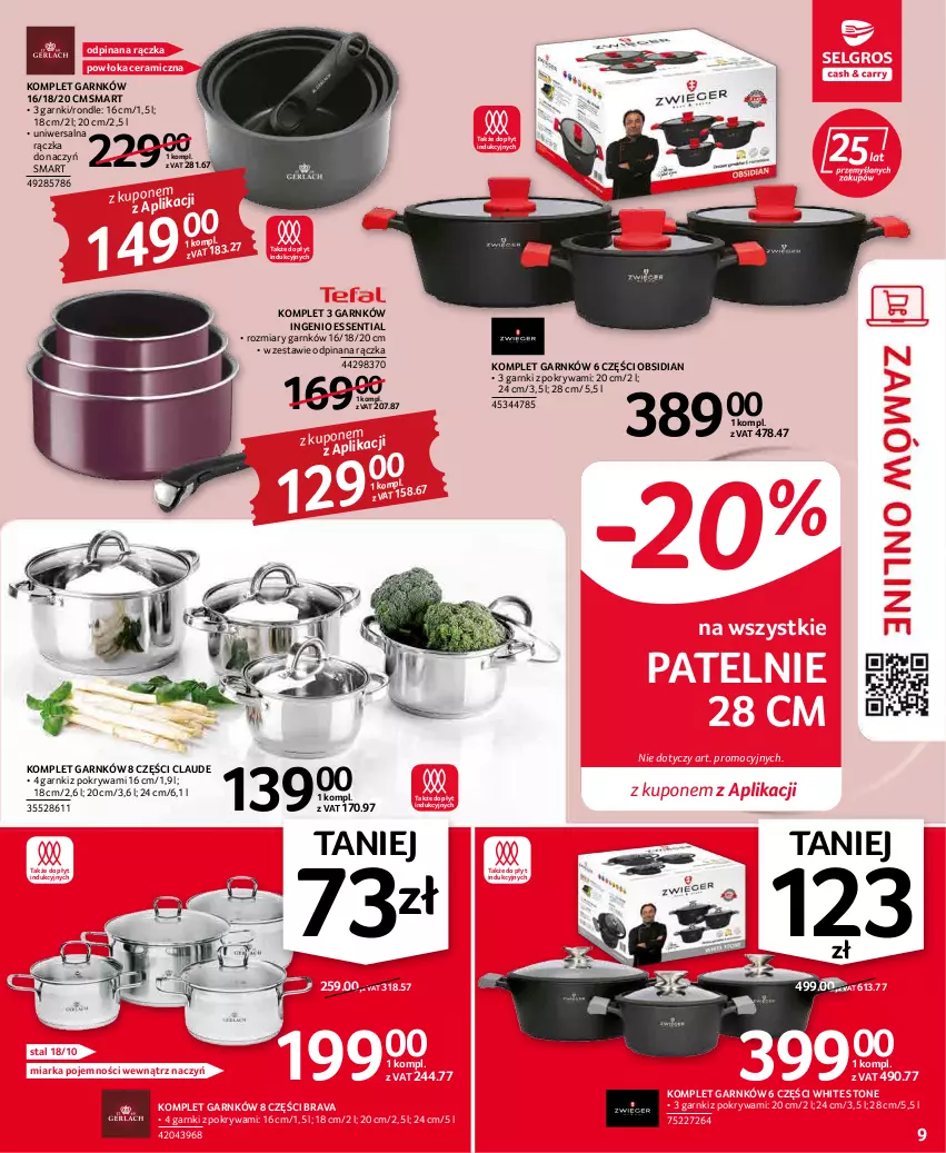 Gazetka promocyjna Selgros - Oferta przemysłowa - ważna 17.02 do 02.03.2022 - strona 9 - produkty: Miarka, Pokrywa