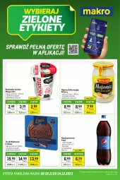 Gazetka promocyjna Makro - Kupujesz więcej płacisz mniej - oferta z alkoholem - Gazetka - ważna od 24.12 do 24.12.2023 - strona 1 - produkty: Majonez, Winiary, Pepsi, Napój gazowany, E. Wedel, Napój