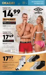 Gazetka promocyjna Biedronka - Okazje tygodnia Boze Narodzenie - Gazetka - ważna od 23.12 do 23.12.2023 - strona 31 - produkty: Top, Ser, Majtki, Karp, Serek, Bokserki