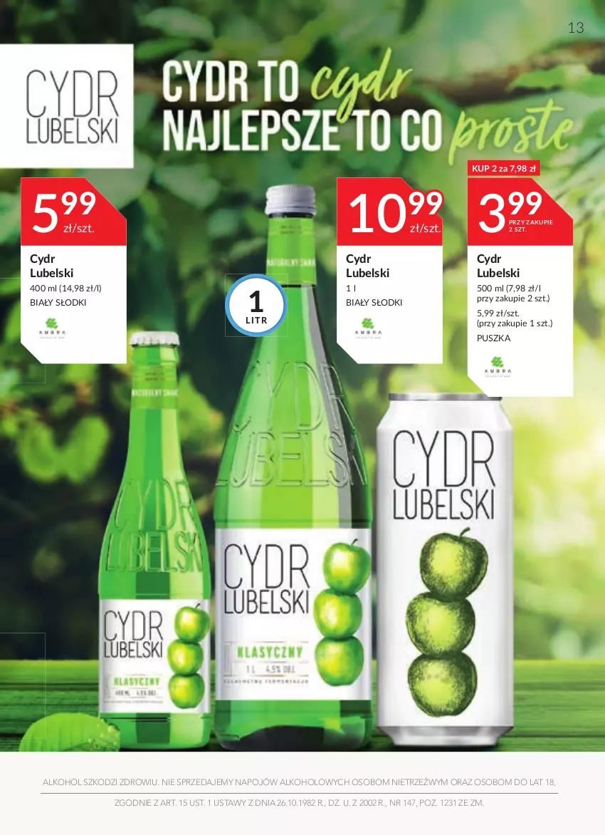 Gazetka promocyjna Stokrotka - Oferta alkoholowa - ważna 26.05 do 22.06.2022 - strona 13