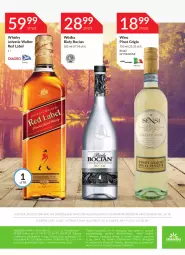 Gazetka promocyjna Stokrotka - Oferta alkoholowa - Gazetka - ważna od 22.06 do 22.06.2022 - strona 16 - produkty: Biały Bocian, Koc, Rama, Johnnie Walker, Wódka, Whisky, Wino, Pinot Grigio, Fa