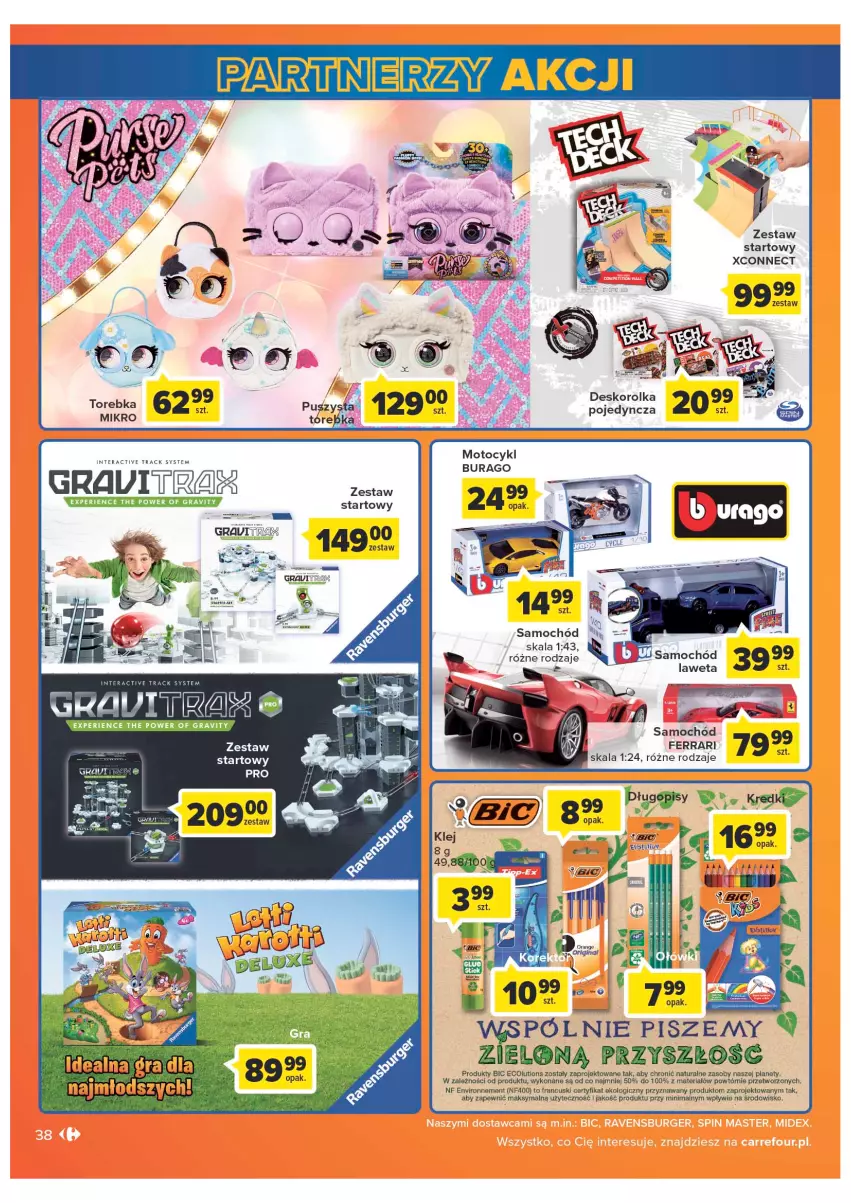 Gazetka promocyjna Carrefour - Gazetka Carrefour - ważna 04.05 do 28.05.2022 - strona 38 - produkty: BIC, Deskorolka, Fa, Gra, LG, Ocet, Samochód, Tera