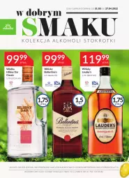 Gazetka promocyjna Stokrotka - Oferta alkoholowa - Gazetka - ważna od 27.04 do 27.04.2022 - strona 1 - produkty: Koc, Wódka, Whisky