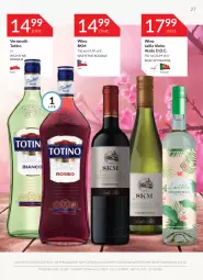 Gazetka promocyjna Stokrotka - Oferta alkoholowa - Gazetka - ważna od 27.04 do 27.04.2022 - strona 27 - produkty: Por, Vermouth, Wino