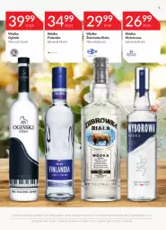 Gazetka promocyjna Stokrotka - Oferta alkoholowa - Gazetka - ważna od 27.04 do 27.04.2022 - strona 4 - produkty: Finlandia, Wódka, Wyborowa, Ogiński