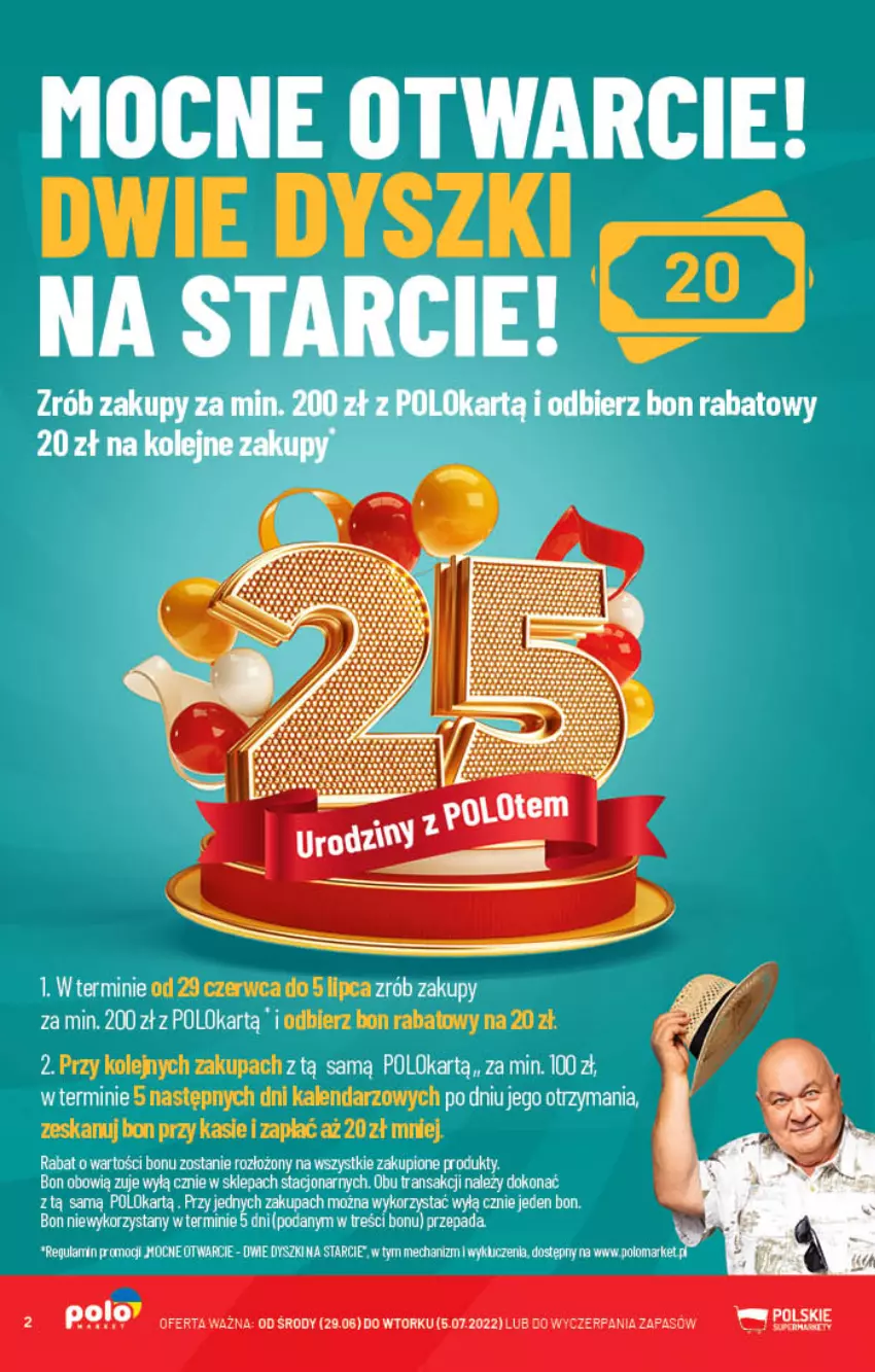 Gazetka promocyjna PoloMarket - Gazetka pomocyjna - ważna 29.06 do 05.07.2022 - strona 2 - produkty: Kalendarz