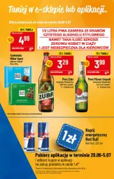 Gazetka promocyjna PoloMarket - Gazetka pomocyjna - Gazetka - ważna od 05.07 do 05.07.2022 - strona 51 - produkty: Piwo, Por, Napój energetyczny, Red Bull, Pilsner Urquell, Sport, Czekolada, Ritter Sport, Napój