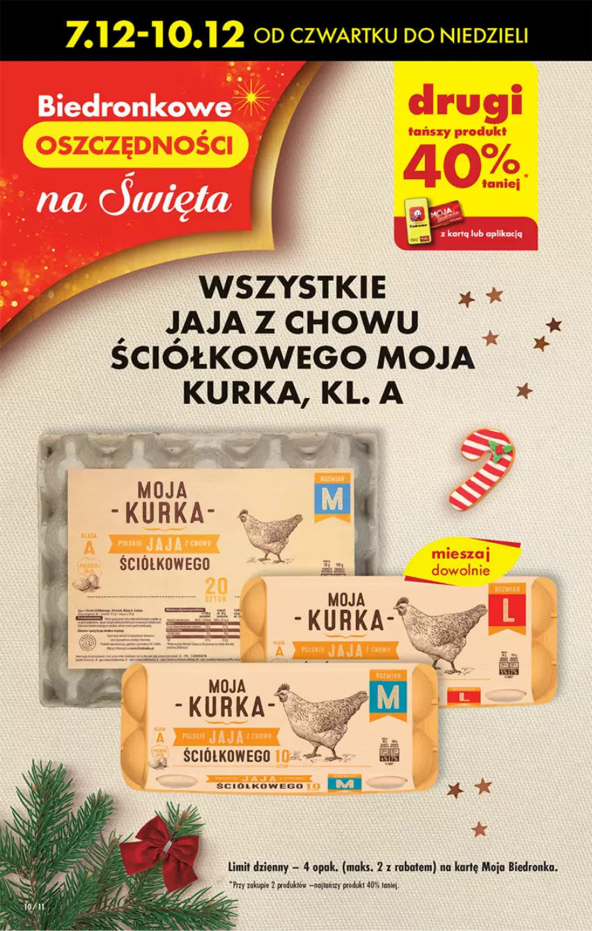 Gazetka promocyjna Biedronka - Od czwartku - ważna 07.12 do 13.12.2023 - strona 10 - produkty: Fa, Jaja