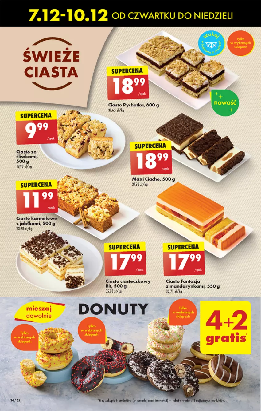 Gazetka promocyjna Biedronka - Od czwartku - ważna 07.12 do 13.12.2023 - strona 36 - produkty: Donut, Fa, Fanta, Nuty, Rama