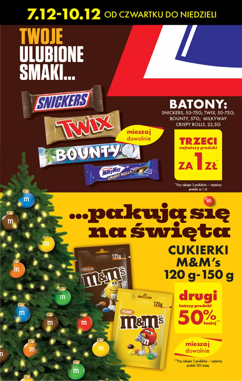 Gazetka promocyjna Biedronka - Od czwartku - ważna 07.12 do 13.12.2023 - strona 41 - produkty: Baton, Bounty, Snickers, Twix