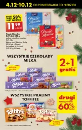 Gazetka promocyjna Biedronka - Od czwartku - Gazetka - ważna od 13.12 do 13.12.2023 - strona 13 - produkty: Praliny, Mleczko, Ptasie mleczko, Toffifee, Milka, Fa