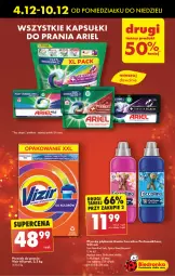 Gazetka promocyjna Biedronka - Od czwartku - Gazetka - ważna od 13.12 do 13.12.2023 - strona 21 - produkty: Coccolino, Proszek do prania, Perfum, Vizir, Płyn do płukania, Ariel, Kapsułki do prania