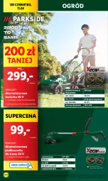 Gazetka promocyjna Lidl - GAZETKA - Gazetka - ważna od 13.04 do 13.04.2024 - strona 14 - produkty: Parkside, Top, Kosz, Kasza, Ogród, Kosiarka, Akumulator