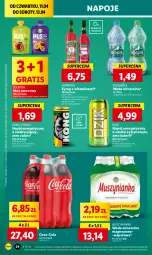 Gazetka promocyjna Lidl - GAZETKA - Gazetka - ważna od 13.04 do 13.04.2024 - strona 26 - produkty: Mus, Gra, Napój energetyczny, Ananas, Coca-Cola, Napoje, Oranżada, Muszynianka, Syrop, Woda mineralna, Arbuz, Woda, Mango, Napój, Mięta, Herbapol, Magnez