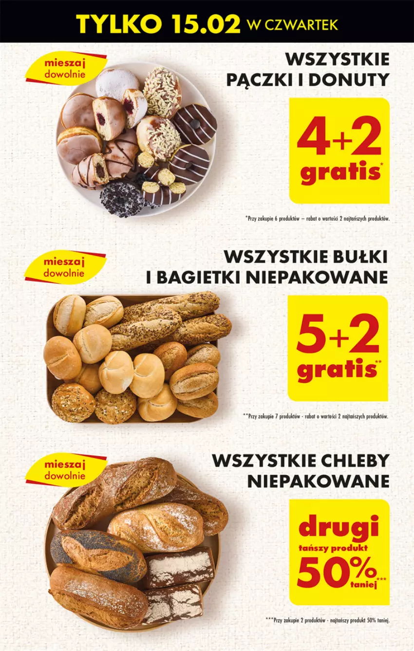 Gazetka promocyjna Biedronka - Od czwartku - ważna 15.02 do 21.02.2024 - strona 37 - produkty: Chleb, Donut, Nuty