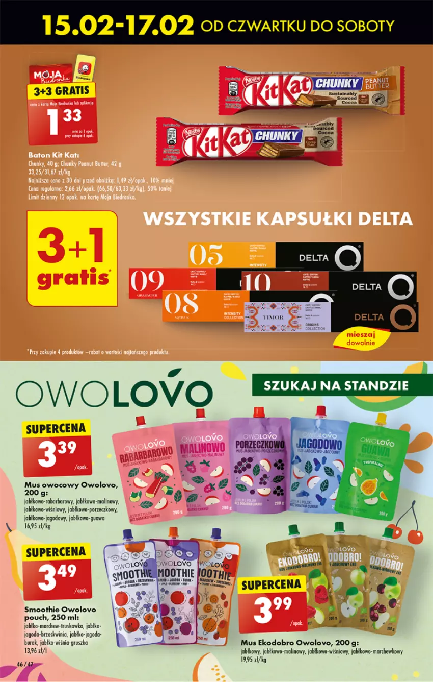 Gazetka promocyjna Biedronka - Od czwartku - ważna 15.02 do 21.02.2024 - strona 58 - produkty: Gra, Mus, Por, Smoothie