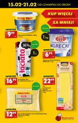 Gazetka promocyjna Biedronka - Od czwartku - Gazetka - ważna od 21.02 do 21.02.2024 - strona 45 - produkty: Mozzarella, Jogurt naturalny, Ser, Jogurt, Mlekovita, Mascarpone, Gouda, Mleko