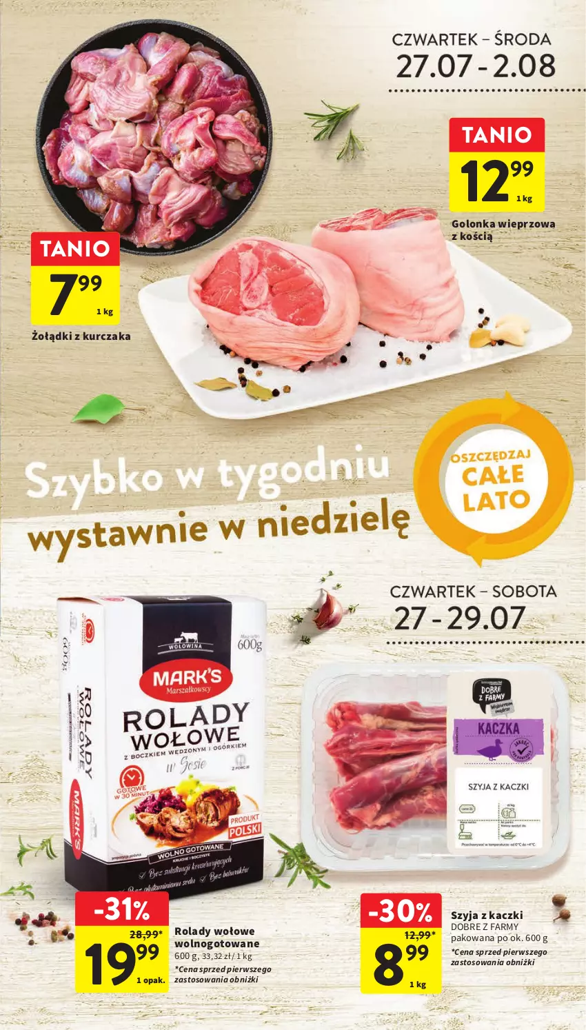 Gazetka promocyjna Intermarche - Gazetka Intermarche - ważna 27.07 do 02.08.2023 - strona 17 - produkty: Fa, Golonka wieprzowa, Kurczak