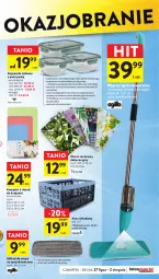 Gazetka promocyjna Intermarche - Gazetka Intermarche - Gazetka - ważna od 02.08 do 02.08.2023 - strona 37 - produkty: Pojemnik szklany, Top, Por, Mop, Kosz, Pojemnik, Wkład do mopa, Piekarnik, Obrus, Fa