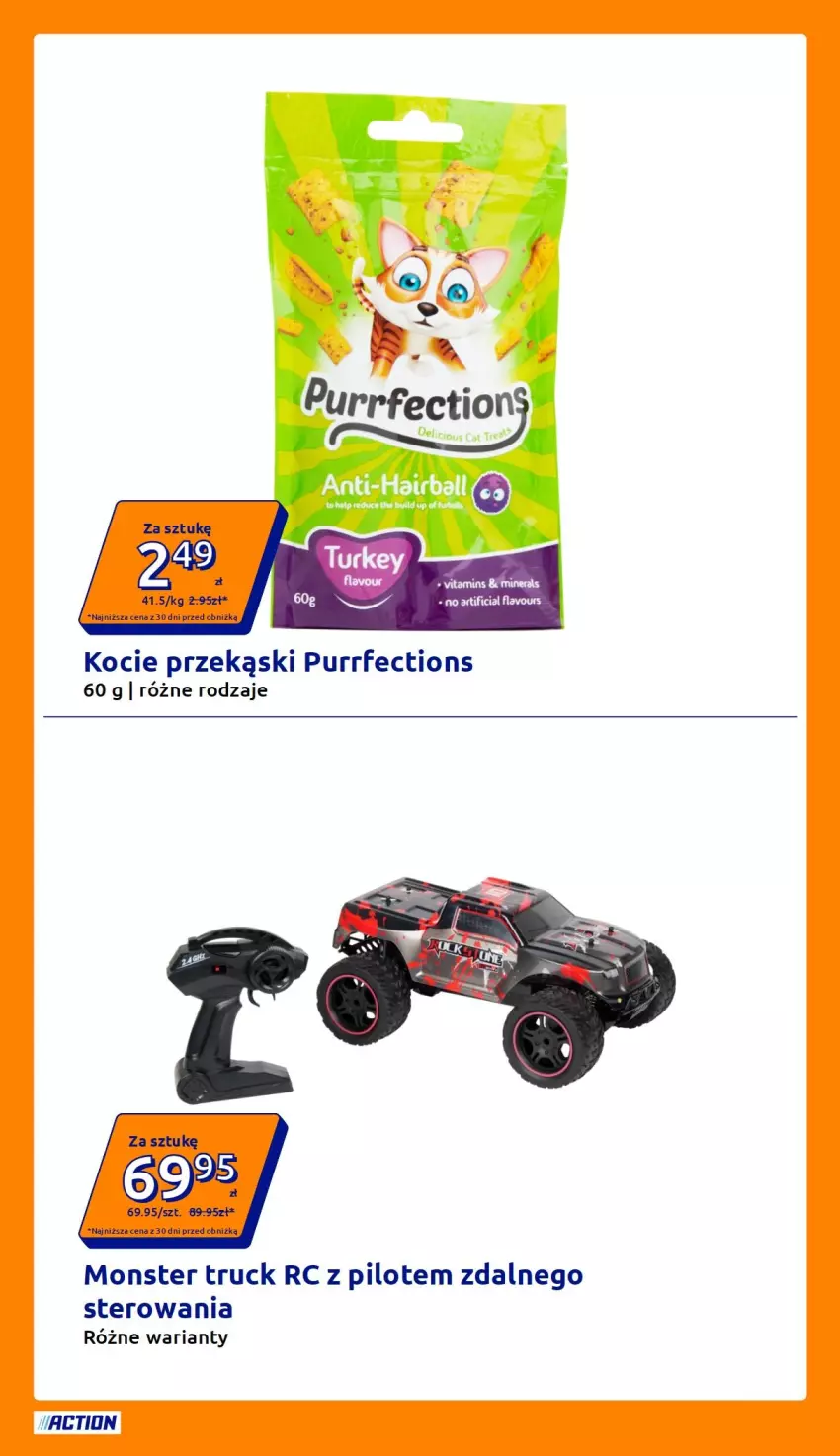 Gazetka promocyjna Action - Gazetka tydzień 42 2026 - ważna 14.10 do 20.10.2026 - strona 18 - produkty: Koc, Monster truck, Pur