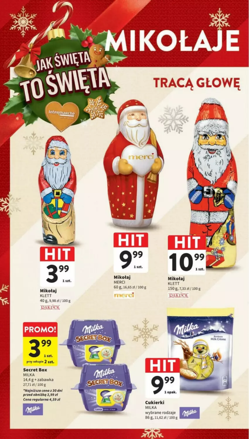 Gazetka promocyjna Intermarche - ważna 23.11 do 29.11.2023 - strona 2 - produkty: Cukier, Cukierki, Merci, Milka, Zabawka