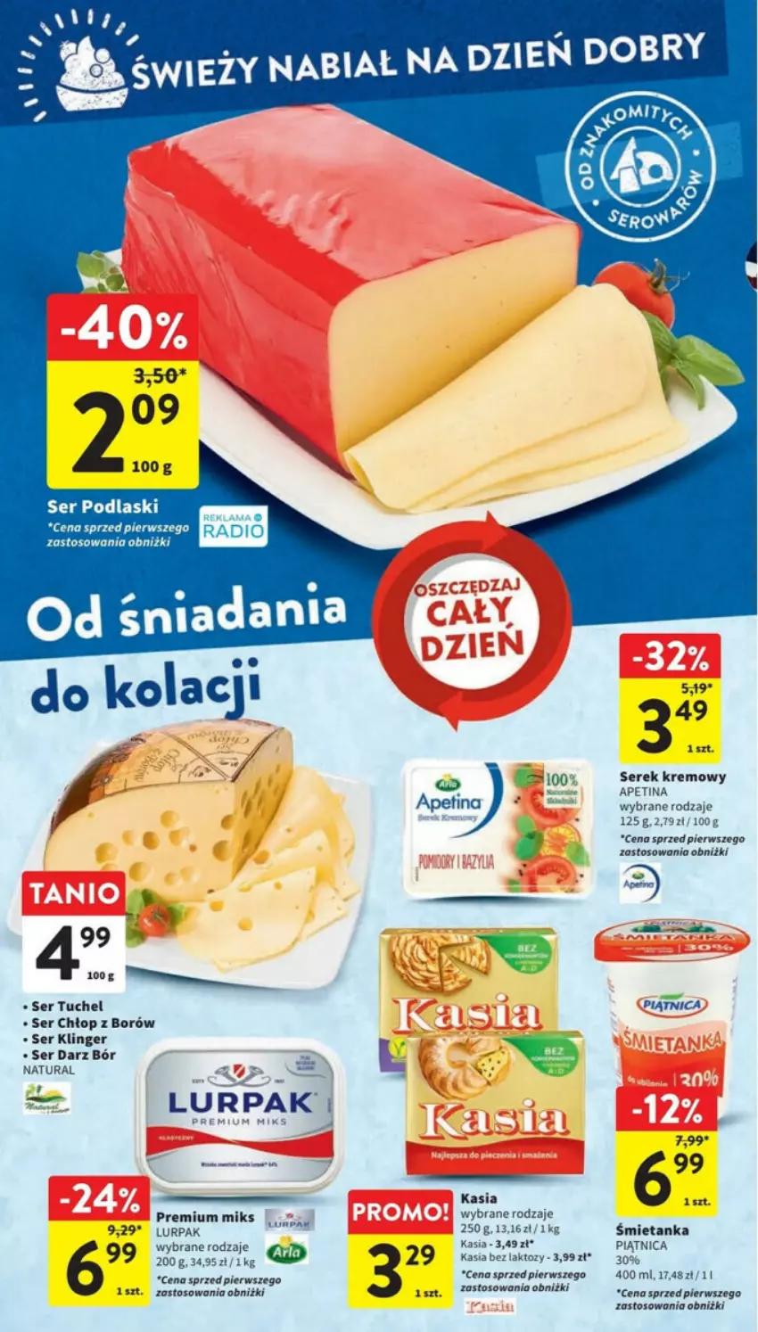 Gazetka promocyjna Intermarche - ważna 23.11 do 29.11.2023 - strona 26 - produkty: Fa, Kasia, Lurpak, Piątnica, Ser, Serek