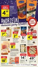 Gazetka promocyjna Intermarche - Gazetka - ważna od 29.11 do 29.11.2023 - strona 11 - produkty: Top, Mięso w galarecie, Salami, Krokiety, Tarczyński, Virtu, Sushi, Owoce morza, Owoce, Kabanos, Gala, Mięso, Fa