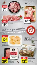 Gazetka promocyjna Intermarche - Gazetka - ważna od 29.11 do 29.11.2023 - strona 22 - produkty: Kurczak, Stek, Kask, Podgrzybki, Boczek, Boczek wieprzowy