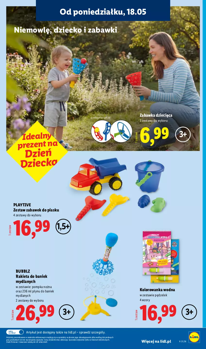 Gazetka promocyjna Lidl - Katalog ważny od 18.05 - ważna 18.05 do 23.05.2026 - strona 25 - produkty: Dzieci, Kolorowanka, Noż, Pompka, Rakieta, Zabawka