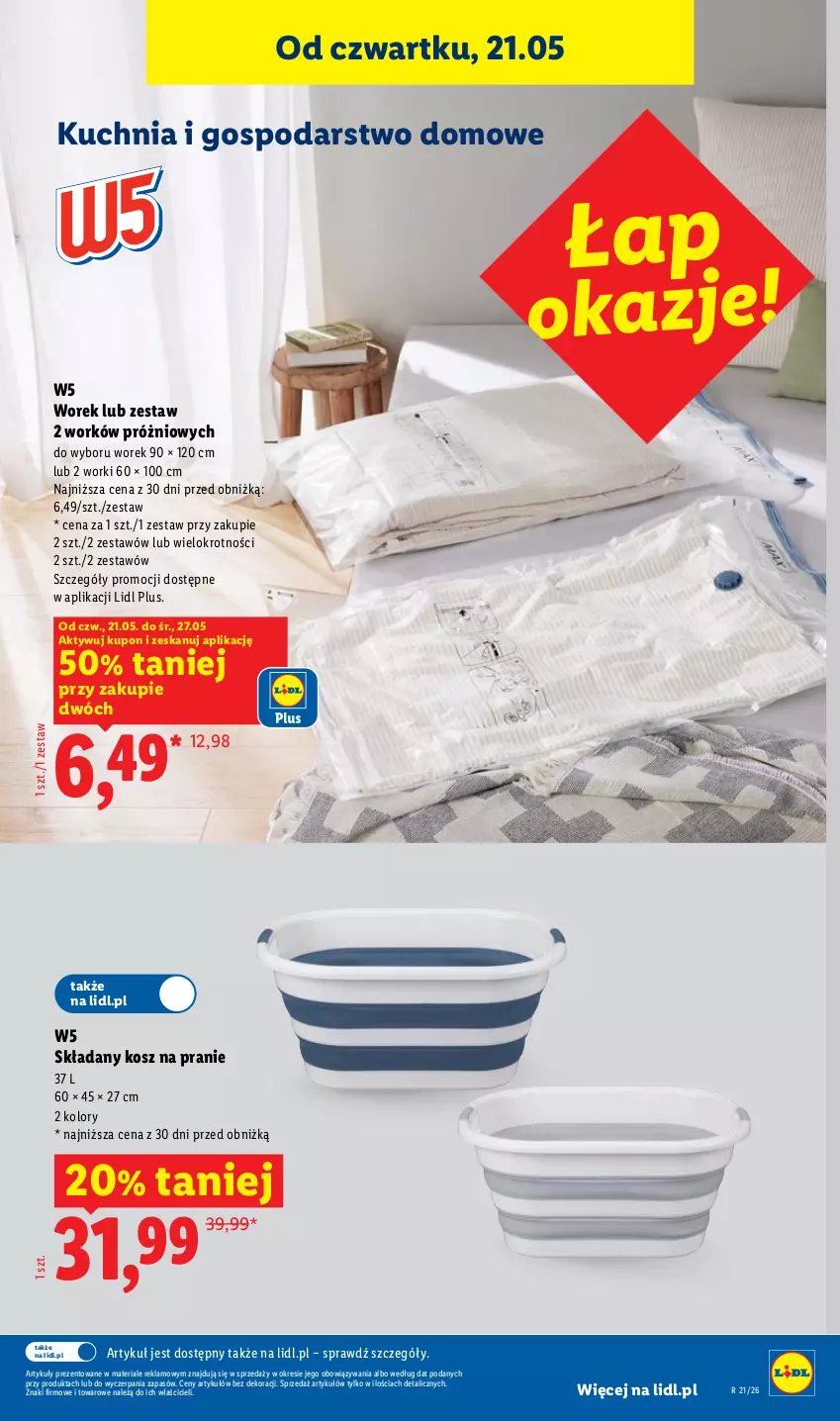 Gazetka promocyjna Lidl - Katalog ważny od 18.05 - ważna 18.05 do 23.05.2026 - strona 33 - produkty: Kosz, Kuchnia