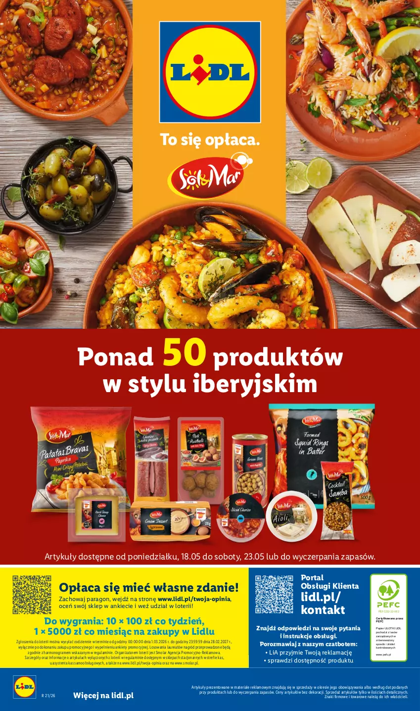 Gazetka promocyjna Lidl - Katalog ważny od 18.05 - ważna 18.05 do 23.05.2026 - strona 48 - produkty: Gra, Laur, Mola, Papier, Por, Portal