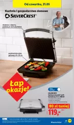 Gazetka promocyjna Lidl - Katalog ważny od 18.05 - Gazetka - ważna od 23.05 do 23.05.2026 - strona 29 - produkty: Silvercrest, Por, Grill kontaktowy, Kuchnia, Grill
