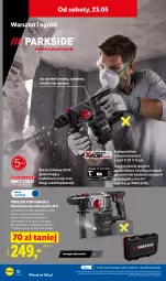 Gazetka promocyjna Lidl - Katalog ważny od 18.05 - Gazetka - ważna od 23.05 do 23.05.2026 - strona 40 - produkty: Parkside, Ser, Gra, Młot, Ogród, Akumulator