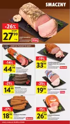 Gazetka promocyjna Intermarche - Gazetka promocyjna - Gazetka - ważna od 22.04 do 22.04.2026 - strona 16 - produkty: Szynka Królewska, Schab Benedykta, Kindziuk, Pekpol, Duda, Szynka, Kaszanka, Szynka biała, Kasza, Kiełbasa, Olewnik