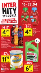 Gazetka promocyjna Intermarche - Gazetka promocyjna - Gazetka - ważna od 22.04 do 22.04.2026 - strona 6 - produkty: Ketchup, Pepsi max, Papier, Cytryny, Mirinda, Pepsi, Ręcznik, Kotlin, Foxy, Płyn do spryskiwaczy, Grejpfrut