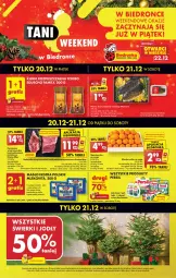 Gazetka promocyjna Biedronka - od piatku do soboty - Gazetka - ważna od 21.12 do 21.12.2024 - strona 1 - produkty: Tchibo, Kawa rozpuszczalna, Kawa, Karp, LG, Fa
