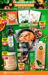 Gazetka promocyjna Aldi - Pełna oferta - Gazetka - ważna od 05.01 do 05.01.2023 - strona 18 - produkty: Kurkuma, Olej z czarnuszki, Mleczko, Owsianka, Napój, Olej, Kokos, Jabłka, Imbir