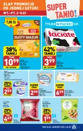 Gazetka promocyjna Aldi - Pełna oferta - Gazetka - ważna od 05.01 do 05.01.2023 - strona 9 - produkty: Serek wiejski, All Seasons, Ser, Złoty Mazur, Zupa, Jaja, Jogurt, Serek, Masło, Almette