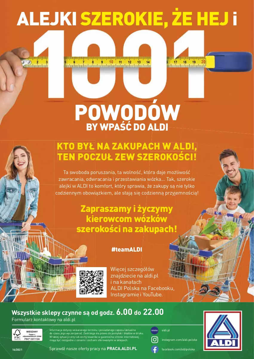 Gazetka promocyjna Aldi - Dobra Cena - ważna 21.04 do 24.04.2021 - strona 13 - produkty: Dzieci, Fa, Gra, Por