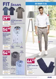 Gazetka promocyjna Aldi - Dobra Cena - Gazetka - ważna od 24.04 do 24.04.2021 - strona 2 - produkty: Body, Kosz, Koszula, Koszulka, Wełna, Spodnie, Wkładki, Fa