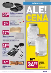 Gazetka promocyjna Aldi - Dobra Cena - Gazetka - ważna od 24.04 do 24.04.2021 - strona 6 - produkty: Por, Cień, Zapalarka, Podkładka, Dozownik, Piekarnik, Grill, Podkład, Fa