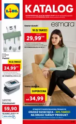 Gazetka promocyjna Lidl - GAZETKA - Gazetka - ważna od 10.10 do 10.10.2021 - strona 1 - produkty: Sweter, Sok, Pulsoksymetr, Pościel, Dzieci