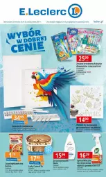 Gazetka promocyjna E Leclerc - Gazetka - ważna od 03.08 do 03.08.2024 - strona 1 - produkty: Koc, Cif, Zupa, Długopis, Carte d'Or, Dove, Lody, Mleczko, Zestaw do malowania, Fa