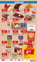 Gazetka promocyjna E Leclerc - Gazetka - ważna od 03.08 do 03.08.2024 - strona 22 - produkty: Polędwica, Sok, Gry, Salami, Sokołów, Duda, Szynka, Boczek, Kaszanka, Kabanos, Kasza, Kiełbasa, Olewnik, Berlinki, Kiełbasa śląska