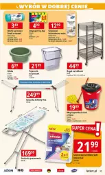 Gazetka promocyjna E Leclerc - Gazetka - ważna od 03.08 do 03.08.2024 - strona 5 - produkty: Top, Mop, Deska do prasowania, Worki na śmieci, Kije, Pojemnik, Regał, Vileda, Worki na śmiec, Suszarka