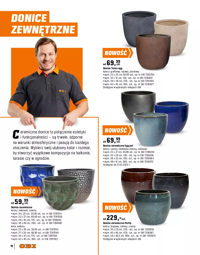 Gazetka promocyjna Obi - Gazetka OBI - ważna 09.04 do 31.07.2025 - strona 70 - produkty: Gra, Por
