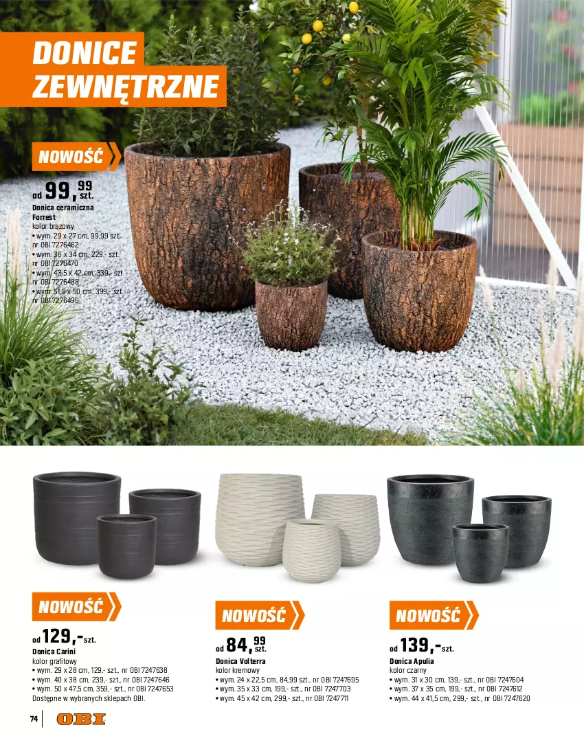 Gazetka promocyjna Obi - Gazetka OBI - ważna 09.04 do 31.07.2025 - strona 74 - produkty: Bell, Bella, Gra