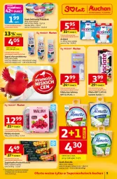 Gazetka promocyjna Auchan - 30 Lat Supermarket - Gazetka - ważna od 18.02 do 18.02.2026 - strona 5 - produkty: Ser, Gra, Mleko bez laktozy, Jogurt, Actimel, Serek, Maliny, Zapiekanka, Almette, Mleko